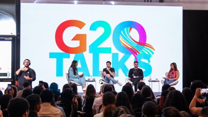 CRIA G20: Felipe Neto encerra G20 Talks com defesa de engajamento jovem e regulamentação de plataformas para combater desinformação