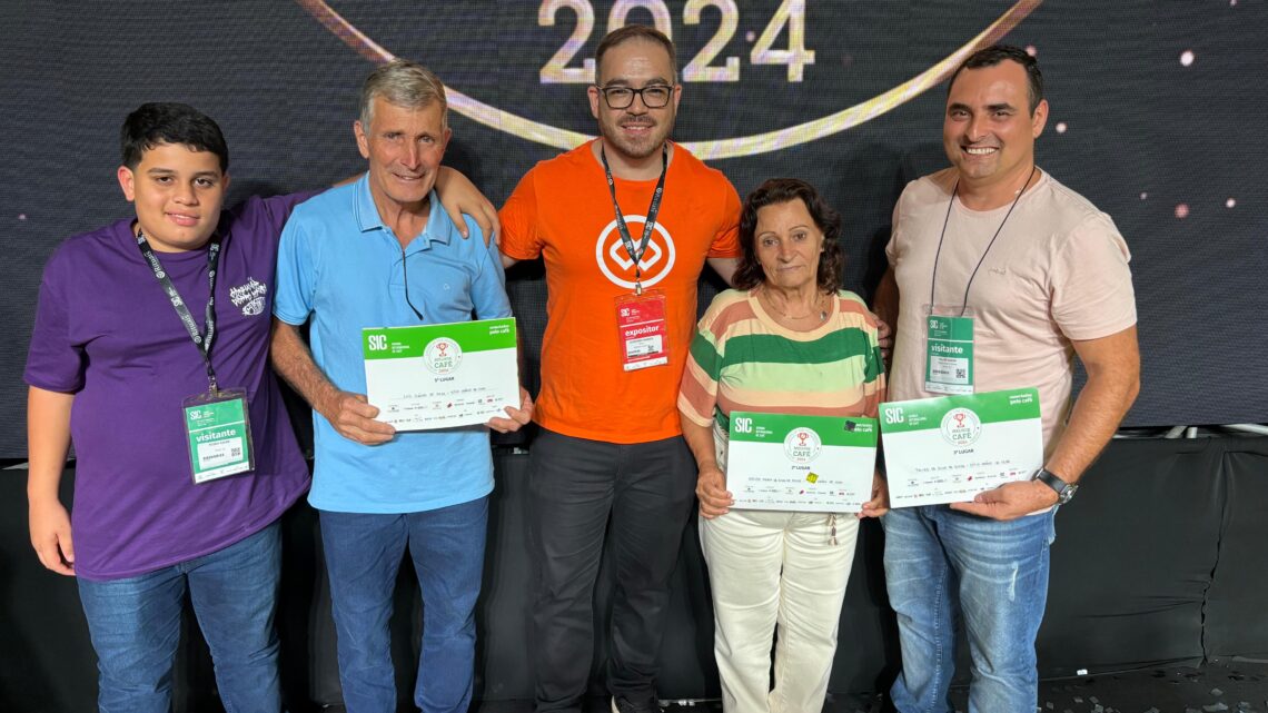 Cooperados da Cresol são premiados na Semana Internacional do Café 2024