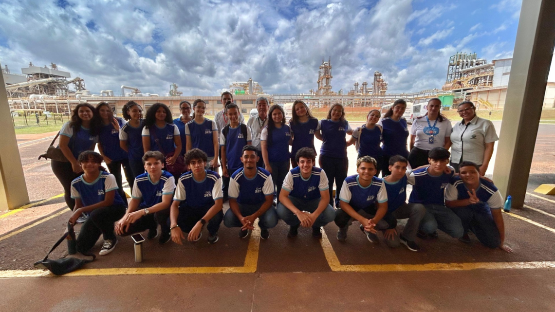 Com visita a usina, alunos da Escola Sesi de Naviraí descobrem o universo da bioenergia